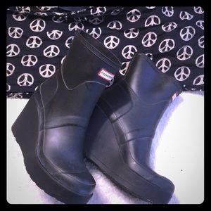Genuine Hunter wedge boots
